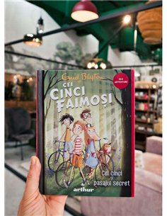 Cei cinci faimoși Vol 2. Cei cinci și pasajul secret - Enid Blyton | Editura Arthur 2
