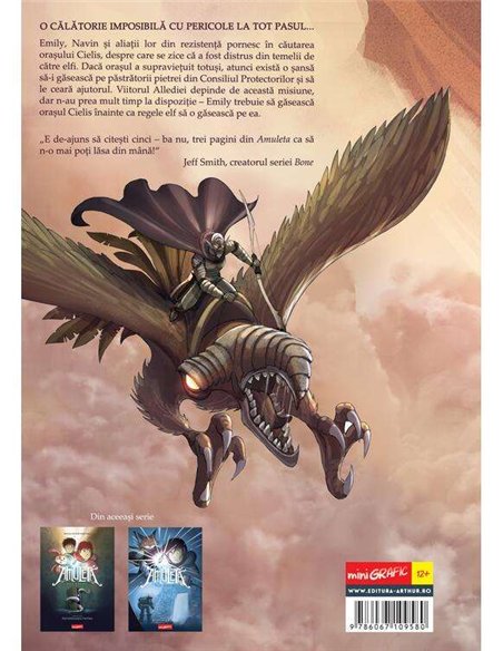 Amuleta. Cartea 3: Orasul din nori - Kazu Kibuishi | Editura Grafic