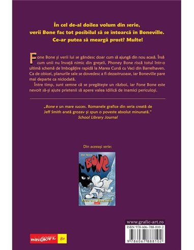 Bone Vol 2. Marea cursa cu vaci - Jeff Smith | [miniGrafic] [cartonata]