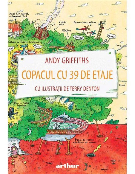 Copacul cu 39 de etaje [cartonata] - Andy Griffiths | Editura Arthur