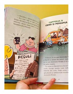 Capitanul Chilot Vol 1. Aventurile Căpitanului Chilot - Dav Pilkey | Editura Arthur 2