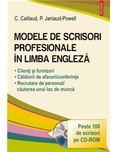 Modele de scrisori profesionale in engleza  Ed2016 - Carole Chaniaud | Editura Polirom