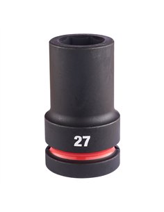 Chei tubulare de impact SHOCKWAVE IMPACT DUTY - Milwaukee - 27 mm 1 inch impact socket deep - 1 buc - cod 4932480424 2