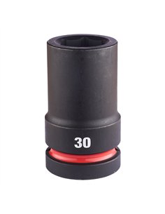 Chei tubulare de impact SHOCKWAVE IMPACT DUTY - Milwaukee - 30 mm 1 inch impact socket deep - 1 buc - cod 4932480425