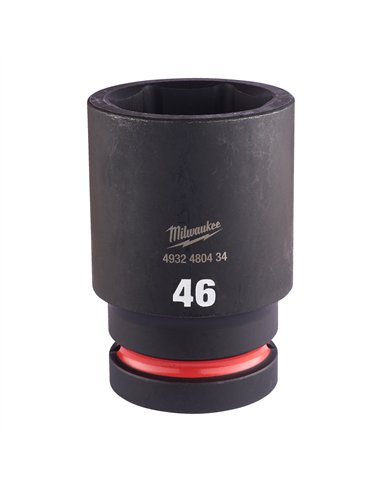 Chei tubulare de impact SHOCKWAVE IMPACT DUTY - Milwaukee - 46 mm 1 inch impact socket deep - 1 buc - cod 4932480434