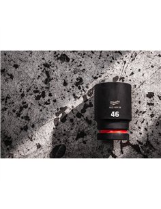 Chei tubulare de impact SHOCKWAVE IMPACT DUTY - Milwaukee - 46 mm 1 inch impact socket deep - 1 buc - cod 4932480434 2