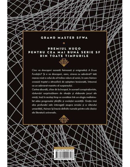 Fundatia Vol 3: A doua fundatie - Isaac Asimov | Paladin [cartonata]