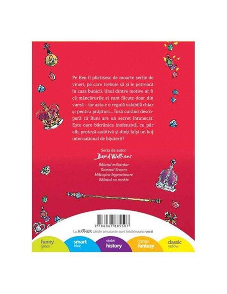 Bunicuţa hoţomană - David Walliams | Editura Arthur