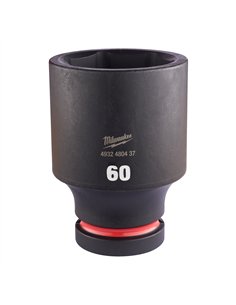 Chei tubulare de impact SHOCKWAVE IMPACT DUTY - Milwaukee - 60 mm 1 inch impact socket deep - 1 buc - cod 4932480437 2