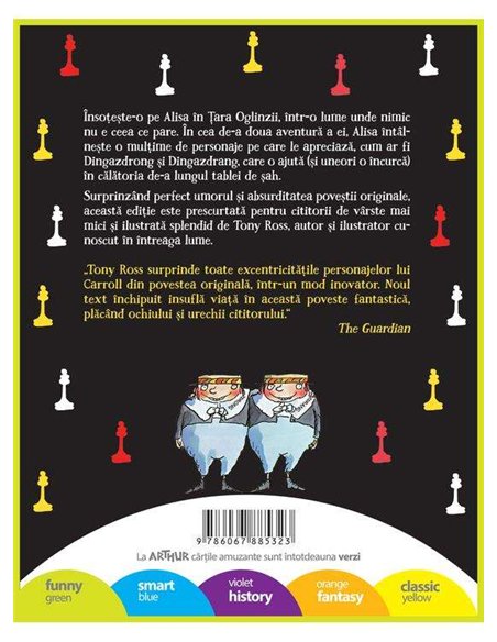 Alisa în Țara Oglinzii - Tony Ross | Arthur (Funny Green)