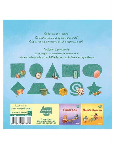 Apolodor educator: Forme | Editura Arthur [cartonat]