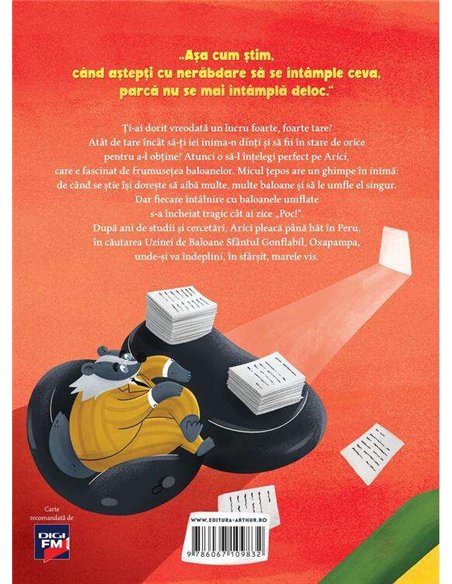 Arici și baloanele - David Gruev | Atrhur