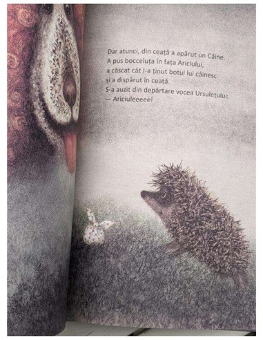 Ariciul în ceață - Serghei Kozlov & Iuri Norstein | Editura Arthur (Retro)