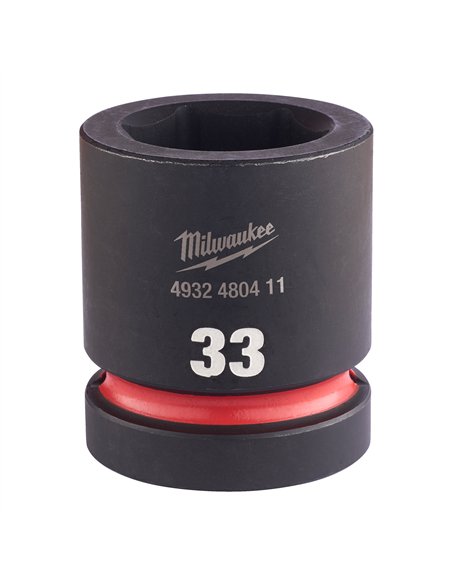 Chei tubulare de impact SHOCKWAVE IMPACT DUTY - Milwaukee - 33 mm 1 inch impact socket STD - 1 buc - cod 4932480411