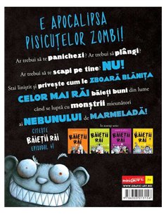 Băieții Răi. Episodul 4. Atacul pisizombilor - Aaron Blabey | Editura miniGRAFIC 2