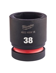 Chei tubulare de impact SHOCKWAVE IMPACT DUTY - Milwaukee - 38 mm 1 inch impact socket STD - 1 buc - cod 4932480414 2