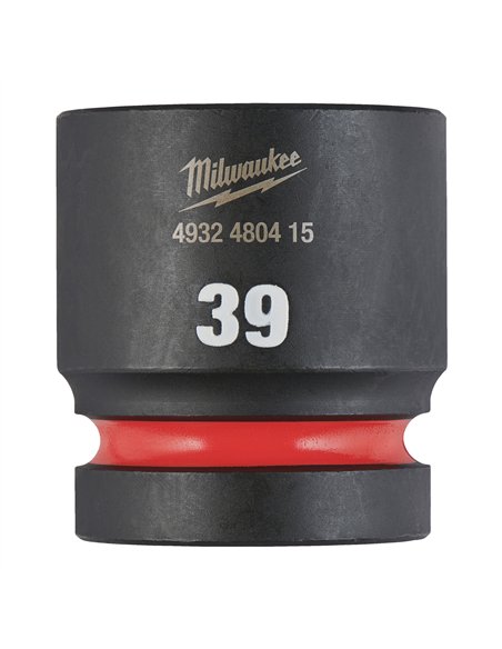 Chei tubulare de impact SHOCKWAVE IMPACT DUTY - Milwaukee - 39 mm 1 inch impact socket STD - 1 buc - cod 4932480415
