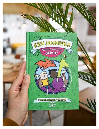 Cărțile micului geniu: Lumea dinozaurilor - Ken Jennings | Arthur