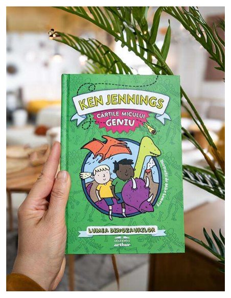 Cărțile micului geniu: Lumea dinozaurilor - Ken Jennings | Arthur