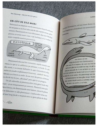 Cărțile micului geniu: Lumea dinozaurilor - Ken Jennings | Arthur