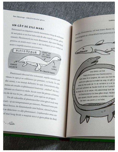 Cărțile micului geniu: Lumea dinozaurilor - Ken Jennings | Arthur