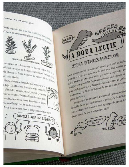 Cărțile micului geniu: Lumea dinozaurilor - Ken Jennings | Arthur