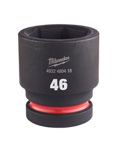 Chei tubulare de impact SHOCKWAVE IMPACT DUTY - Milwaukee - 46 mm 1 inch impact socket STD - 1 buc - cod 4932480418