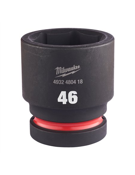 Chei tubulare de impact SHOCKWAVE IMPACT DUTY - Milwaukee - 46 mm 1 inch impact socket STD - 1 buc - cod 4932480418