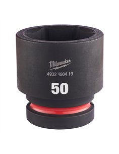 Chei tubulare de impact SHOCKWAVE IMPACT DUTY - Milwaukee - 50 mm 1 inch impact socket STD - 1 buc - cod 4932480419 2