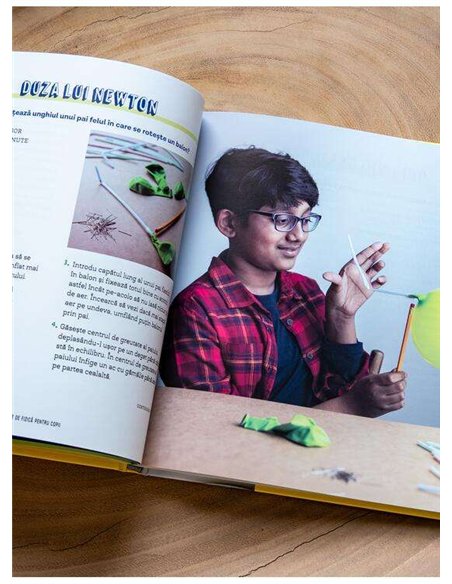 Experimente de fizică pentru copii - Erica L. Colón  | Academia Arthur