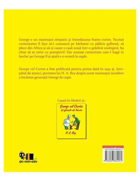 George cel curios - H.A. Rey   | Vlad si cartea cu Genius [cartonat]