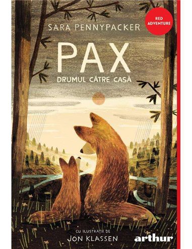 PAX 2. DRUMUL CATRE CASA  (Sara Pennypacker)    [red ADVENTURE, cartonat]