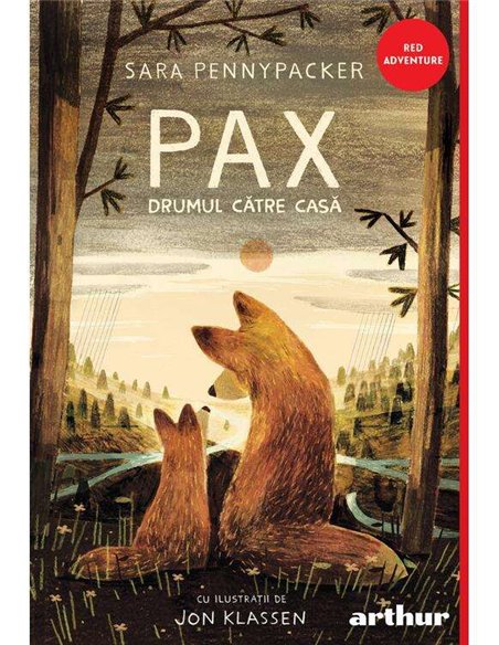 PAX 2. DRUMUL CATRE CASA  (Sara Pennypacker)    [red ADVENTURE, cartonat]