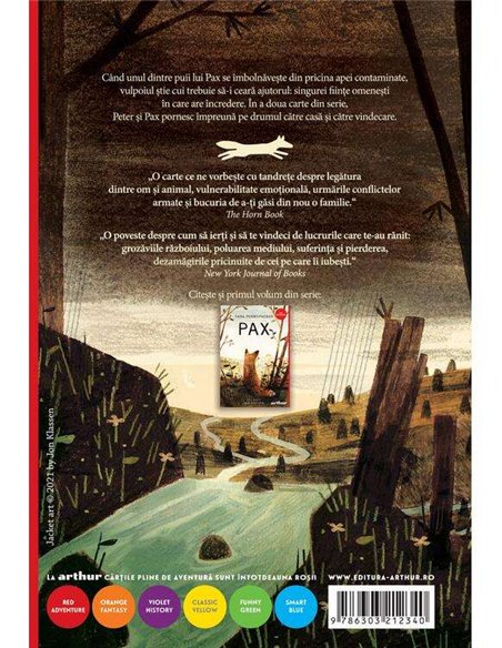 PAX 2. DRUMUL CATRE CASA  (Sara Pennypacker)    [red ADVENTURE, cartonat]