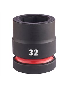 Chei tubulare de impact SHOCKWAVE IMPACT DUTY - Milwaukee - 32 mm 1 inch impact socket STD - 1 buc - cod 4932480410 2