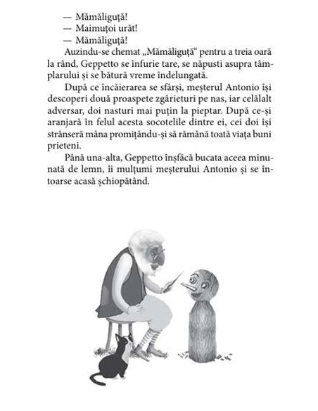 Pinocchio.Povestea unei papusi de lemn - Carlo Collodi | Humanitas