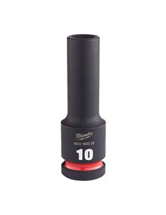 Chei tubulare de impact SHOCKWAVE IMPACT DUTY - Milwaukee - 10 mm 1/2 inch impact socket deep - 1 buc - cod 4932480328