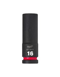 Chei tubulare de impact SHOCKWAVE IMPACT DUTY - Milwaukee - 16 mm 1/2 inch impact socket deep - 1 buc - cod 4932480334