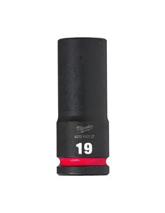 Chei tubulare de impact SHOCKWAVE IMPACT DUTY - Milwaukee - 19 mm 1/2 inch impact socket deep - 1 buc - cod 4932480337