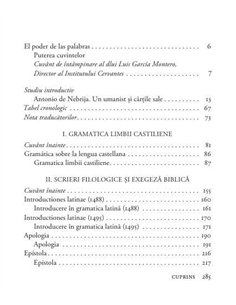 Gramatica limbii castiliene - Antonio Nebrija | Humanitas 2