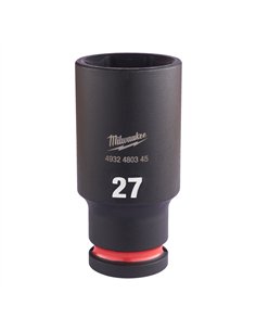 Chei tubulare de impact SHOCKWAVE IMPACT DUTY - Milwaukee - 27 mm 1/2 inch impact socket deep - 1 buc - cod 4932480345