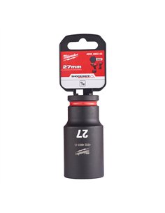 Chei tubulare de impact SHOCKWAVE IMPACT DUTY - Milwaukee - 27 mm 1/2 inch impact socket deep - 1 buc - cod 4932480345 2
