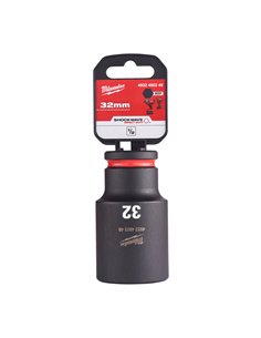 Chei tubulare de impact SHOCKWAVE IMPACT DUTY - Milwaukee - 32 mm 1/2 inch impact socket deep - 1 buc - cod 4932480349 2