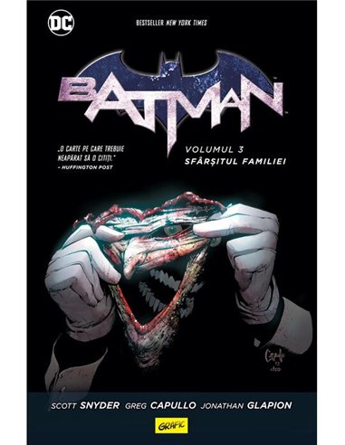 Batman Vol 3. Sfarsitul familiei - Scott Snyder  | Editura Grafic
