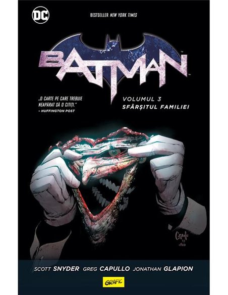 Batman Vol 3. Sfarsitul familiei - Scott Snyder  | Editura Grafic