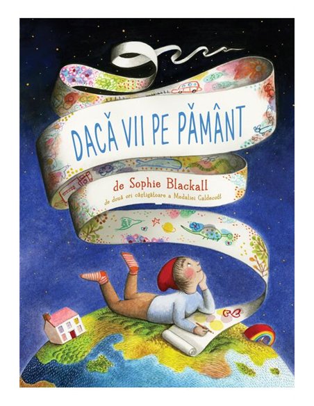 Daca vii pe Pamant - Sophie Blackall  | Vlad si cartea cu Genius