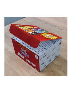 Box set Jurnalul unui Pusti (volumele 1- 10) + Jurnalul meu, editie paperback - Jeff Kinney  | Editura Arthur