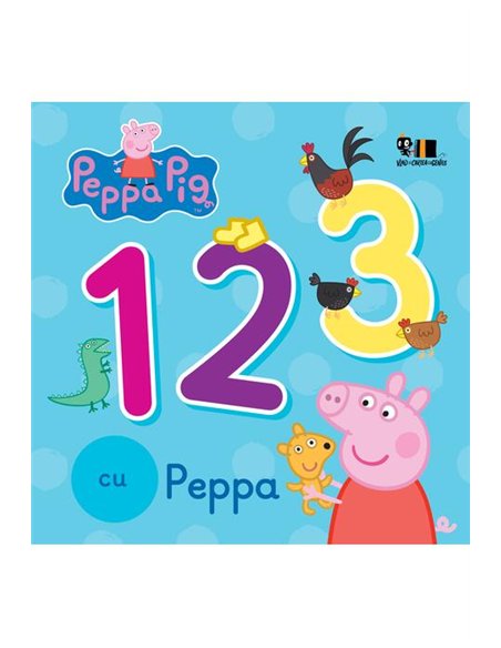 Peppa Pig: 123 cu Peppa -   | Vlad si cartea cu Genius