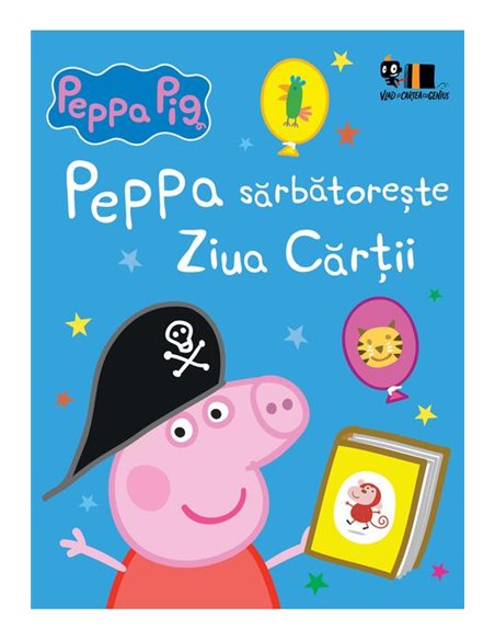 Peppa Pig sarbatoreste Ziua Cartii -   | Vlad si cartea cu Genius