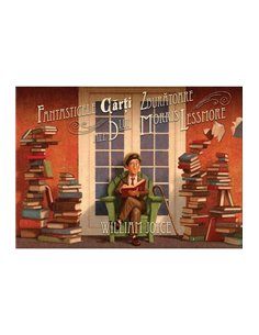 Fantasticele carti zburatoare ale dlui Morris Lessmore - Joyce William Edward | Vlad si cartea cu Genius - Joyce William Edward